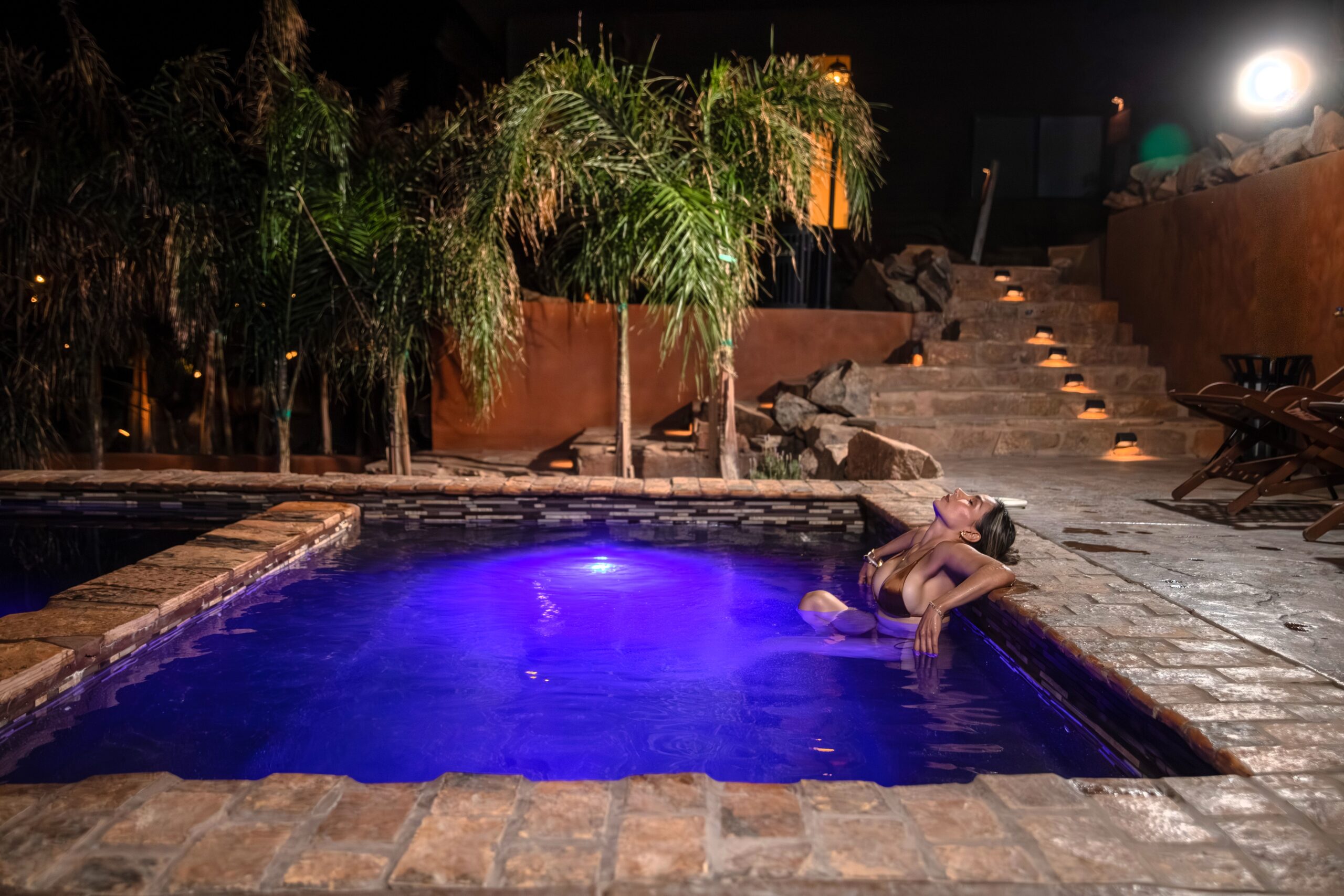 Eagle at O2 Resort Valle de Guadalupe surrounded by the scenic natural landscape of Baja California wine country