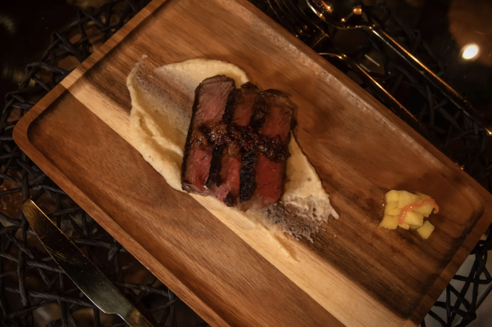 Elegant dinner experience at O2 Resort Valle de Guadalupe featuring refined cuisine in the heart of Baja California wine country