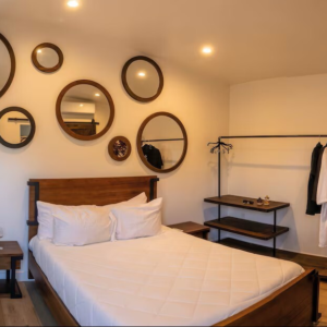 Premium King Room with luxury balcony at O2 Resort Valle de Guadalupe, Baja California