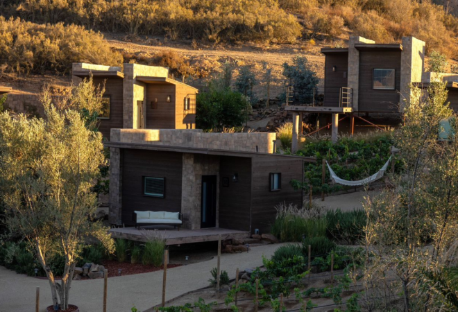 Spacious King Room with private premium balcony at O2 Resort Valle de Guadalupe