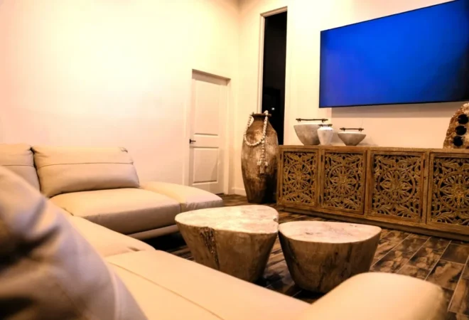 Elegant Presidential Suite at O2 Resort Valle de Guadalupe overlooking the vineyards